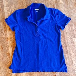 Old Navy, Royal Blue, Polo, Petite